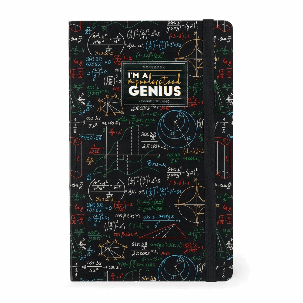 LEGAMI NOTP0104 PHOTO NOTEBOOK - MEDIUM LINED - GENIUS