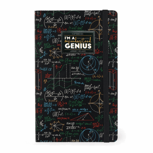 LEGAMI NOTP0104 PHOTO NOTEBOOK - MEDIUM LINED - GENIUS