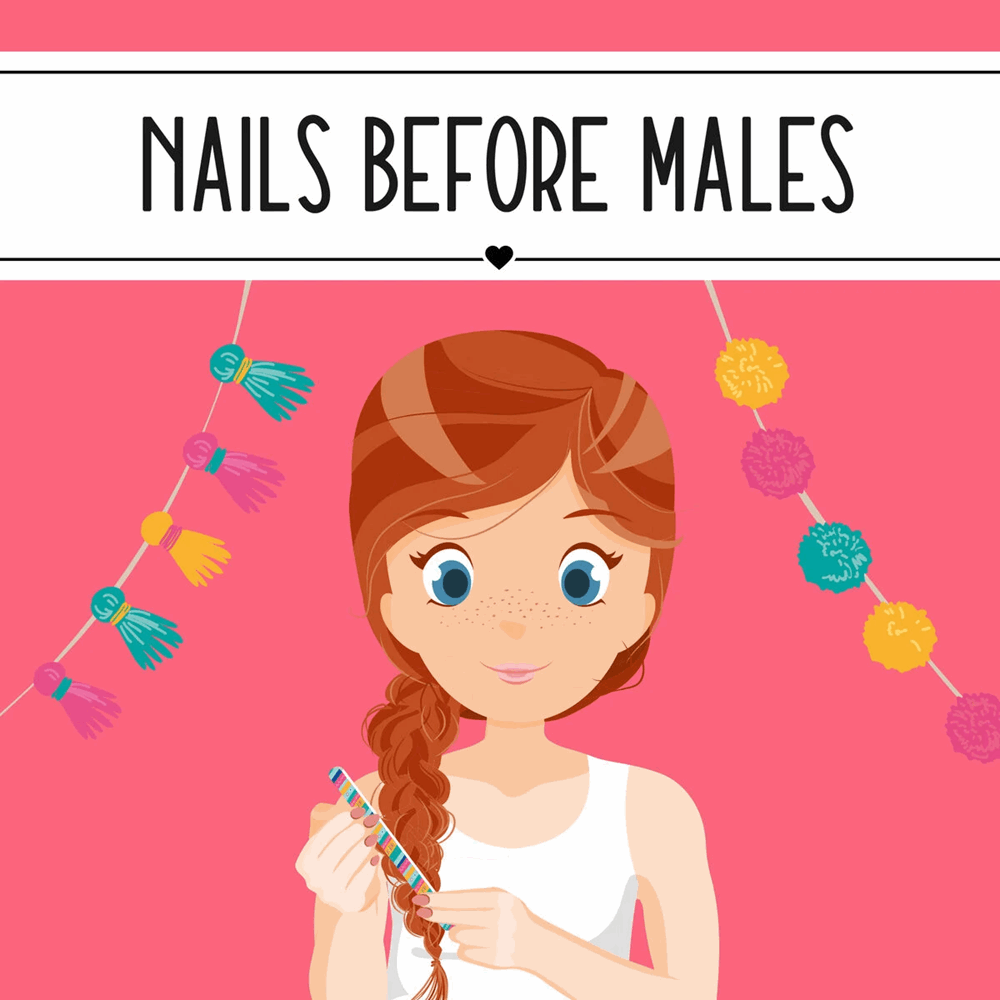 LEGAMI NFS0001 NAILS BEFORE MALES - NAIL FILE SET - NO PROBLLAMA