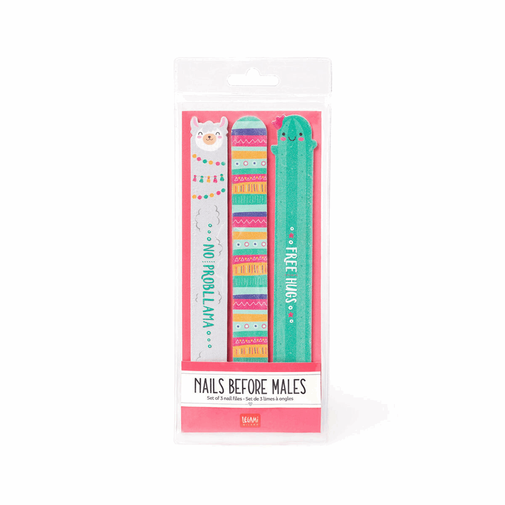 LEGAMI NFS0001 NAILS BEFORE MALES - NAIL FILE SET - NO PROBLLAMA