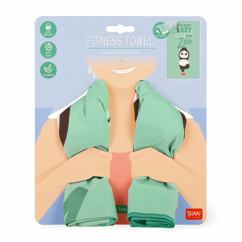LEGAMI FTOW0003 FITNESS TOWEL PANDA