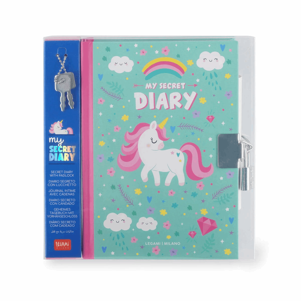 LEGAMI DIA0011 MY SECRET DIARY - UNICORN