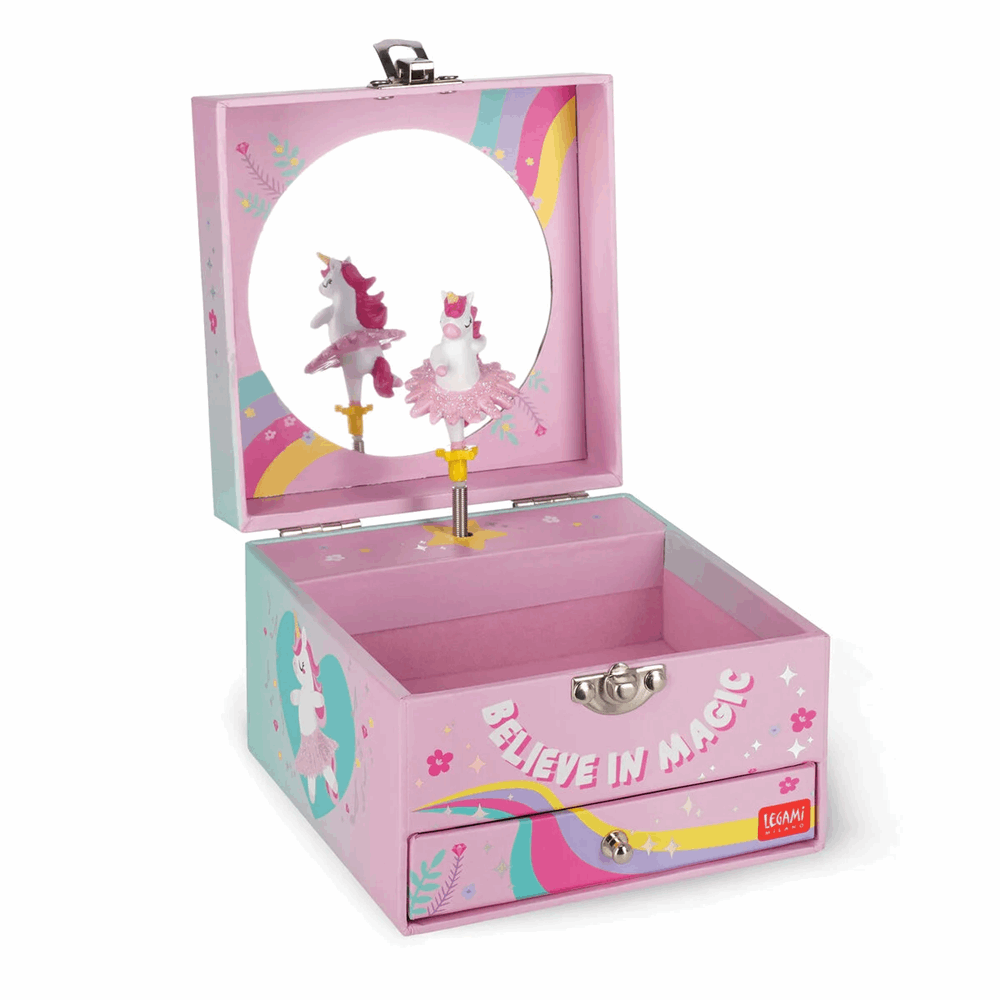 LEGAMI CRL0001 MUSICAL JEWELLERY BOX - UNICORN