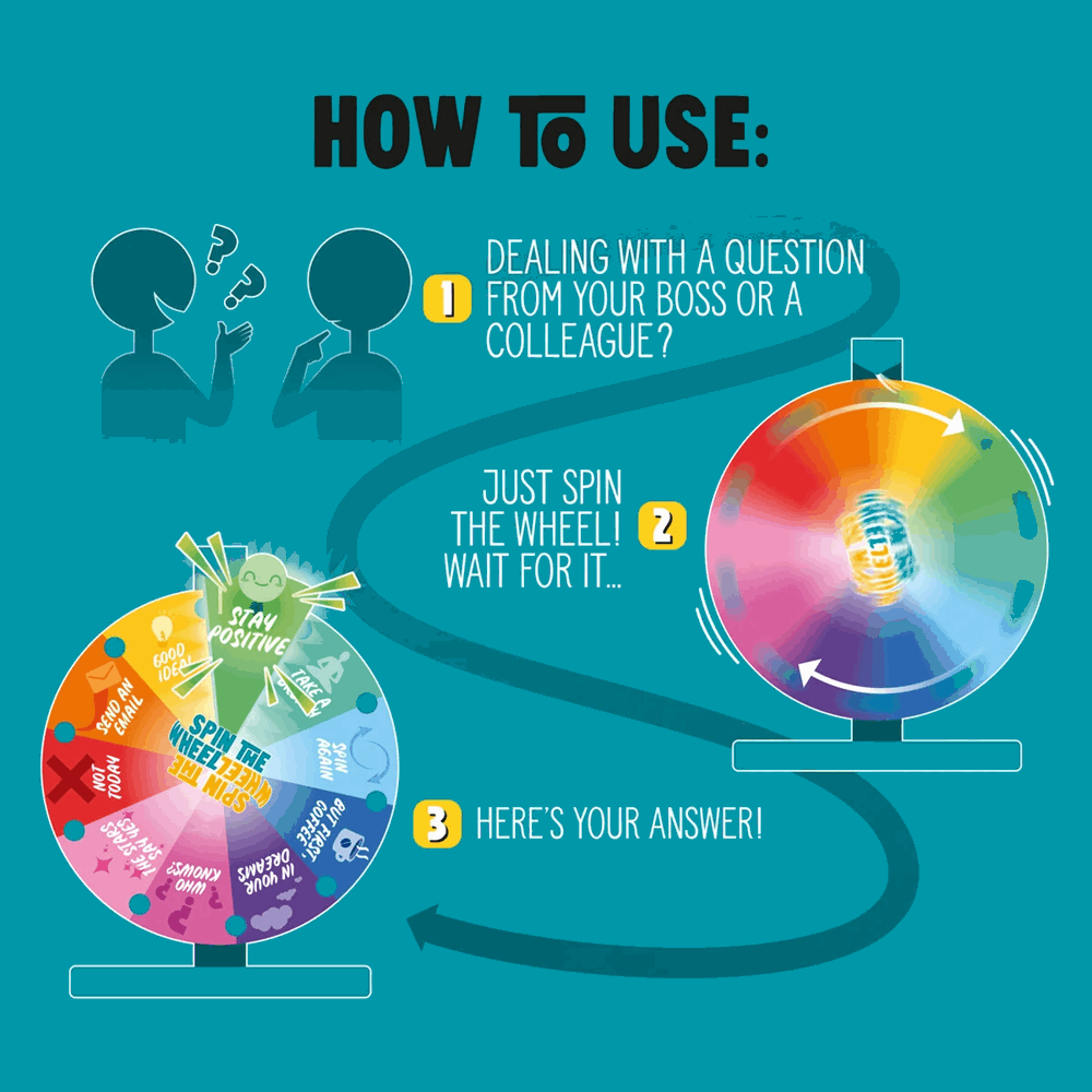 LEGAMI MAW0001 ANSWER WHEEL - SPIN THE WHEEL