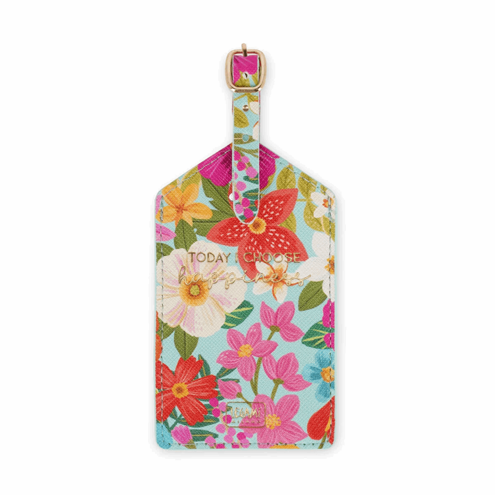 LEGAMI NLUG0005 LUGGAGE TAG - FLOWERS