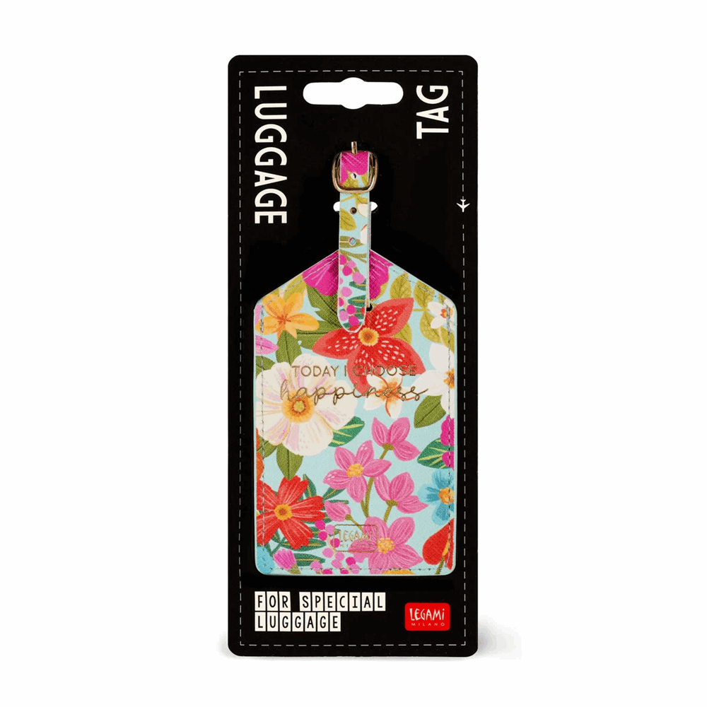 LEGAMI NLUG0005 LUGGAGE TAG - FLOWERS