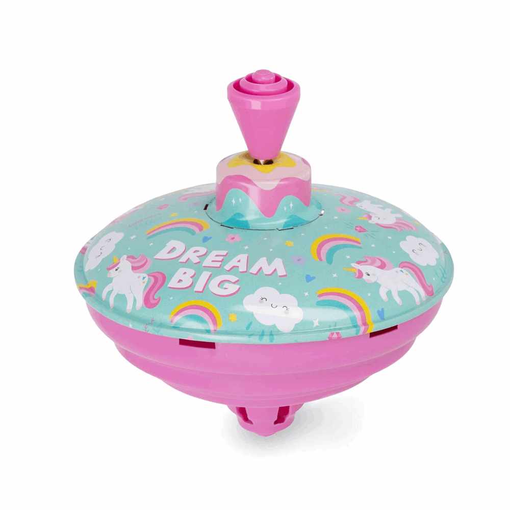 LEGAMI TOP0001 SPIN ME ROUND - SPINNING TOP - UNICORN