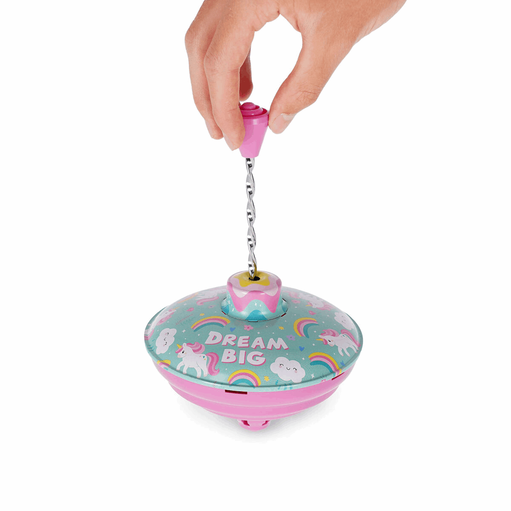LEGAMI TOP0001 SPIN ME ROUND - SPINNING TOP - UNICORN
