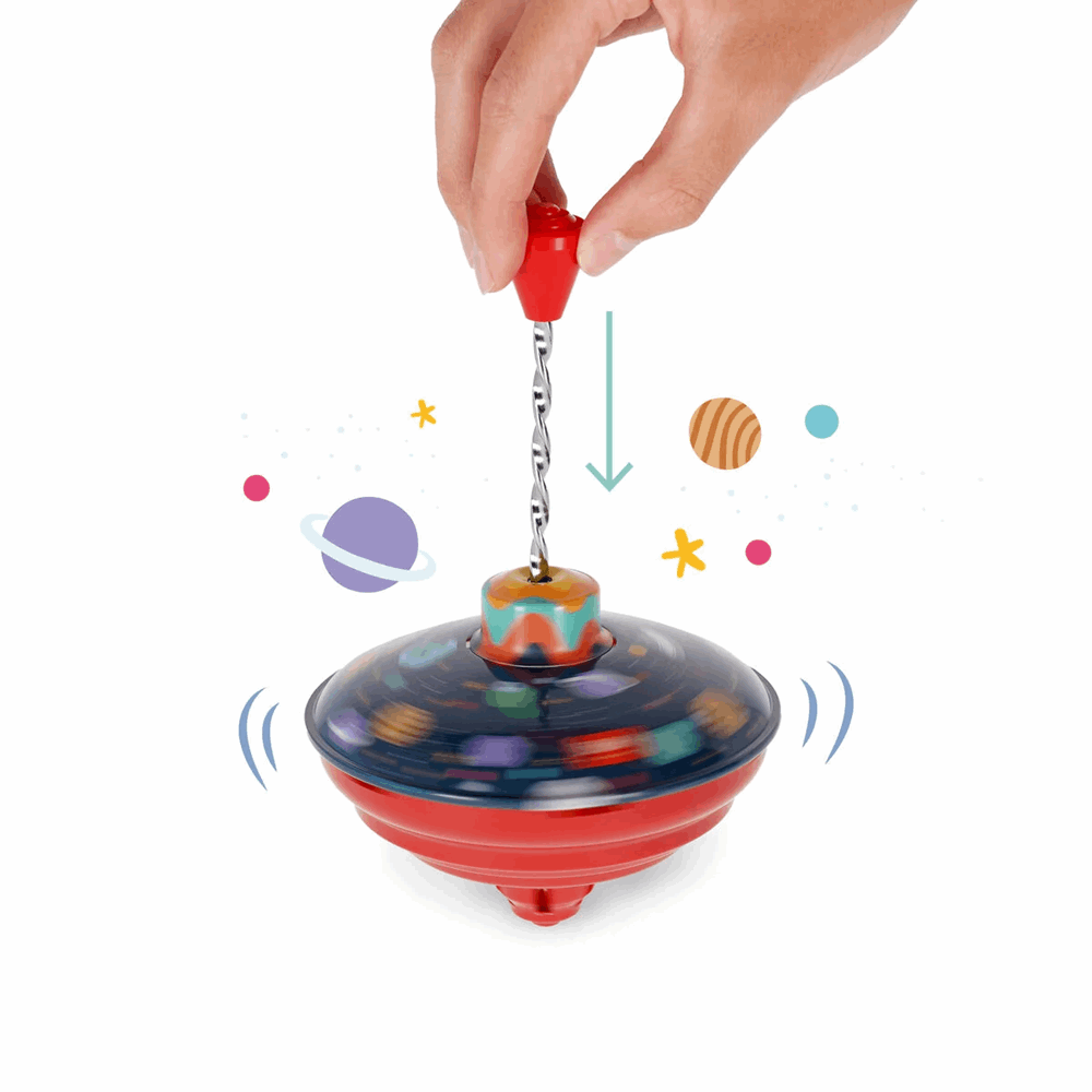 LEGAMI TOP0002 SPIN ME ROUND - SPINNING TOP - SPACE