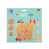 LEGAMI ZB0003 SNACK BAGS - SET OF 3 REUSABLE FOOD POUCHES - COOKIE