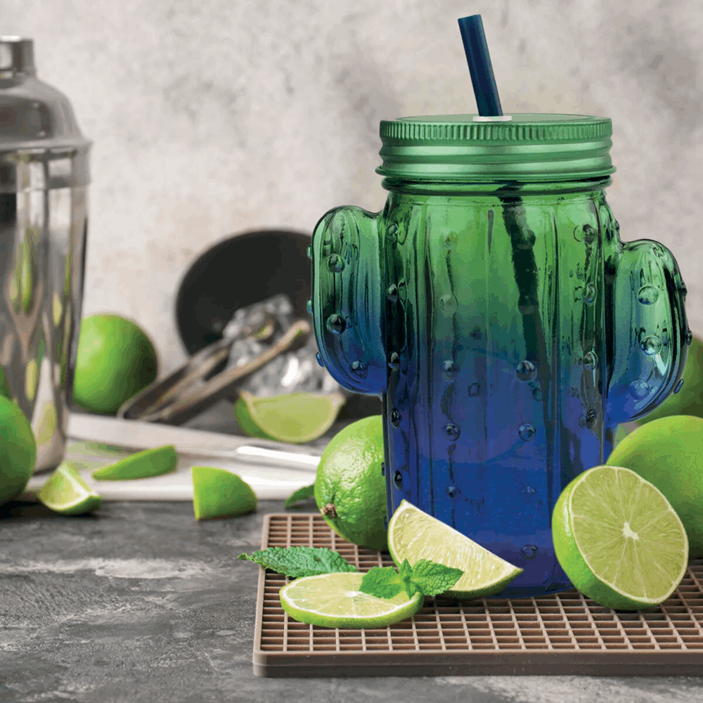 LEGAMI JAR0002 DRINKING GLASS JAR - CACTUS
