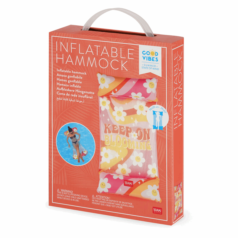 LEGAMI BHAM0001 INFLATABLE HAMMOCK - DAISY