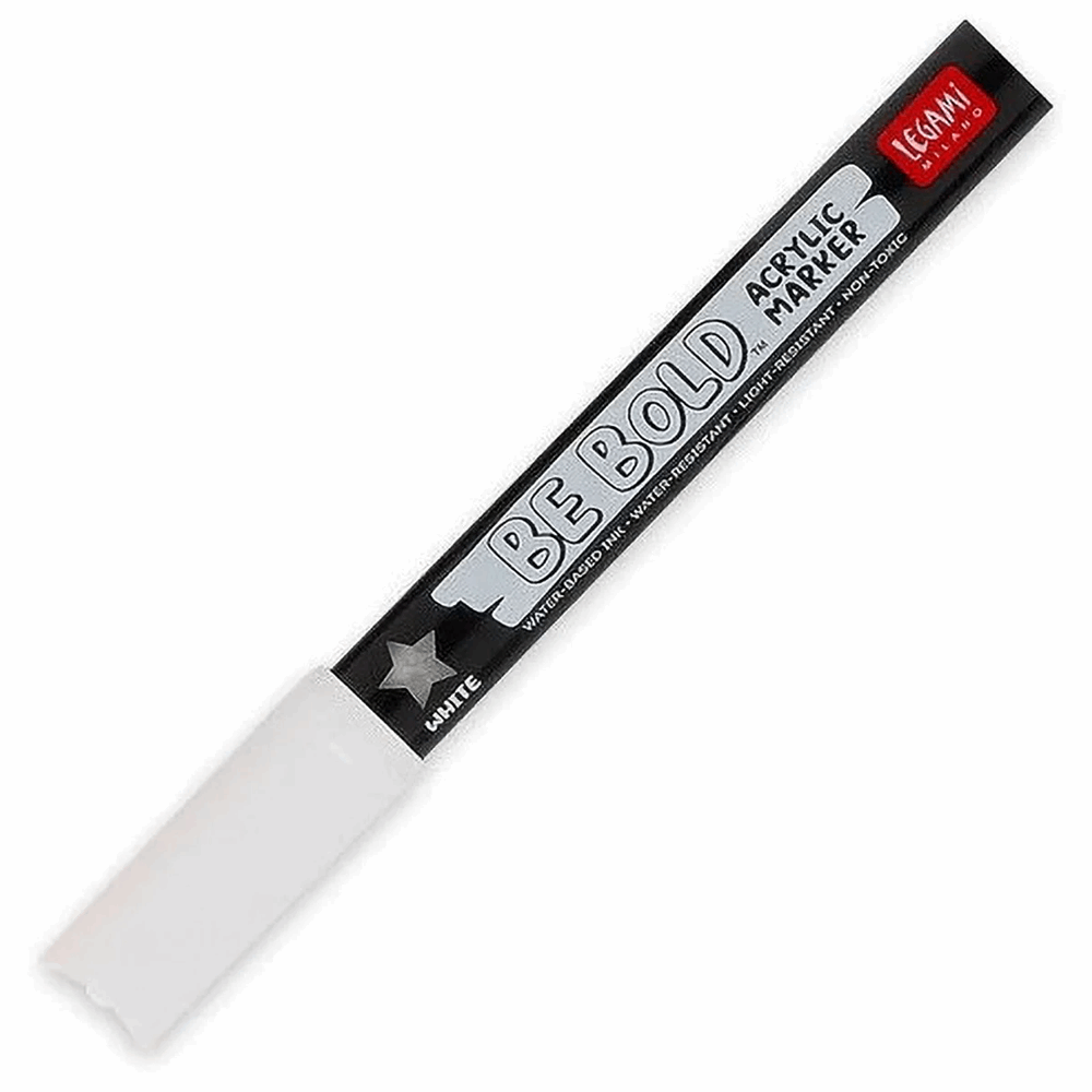 LEGAMI  ACMKIT2 ΜΑΡΚΑΔΟΡΟΣ ΑΚΡΥΛΙΚΟΣ BE BOLD WATER BASED PIGMENT INK WHITE