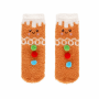 LEGAMI KCSXS0006 NON-SLIP SOCKS - ITS A MATCH! - GINGERBREAD - KID