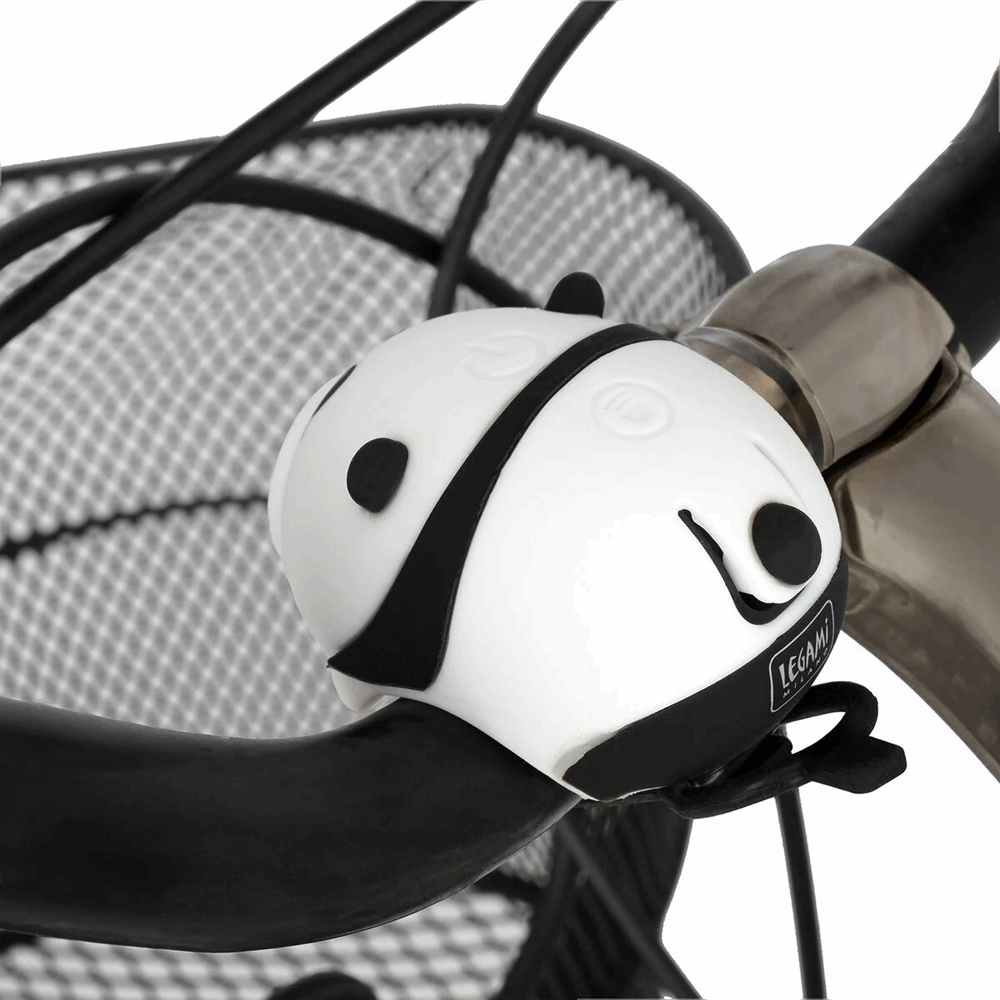 LEGAMI BKL0001 RECHARGEABLE F. BICYCLE LIGHT - FRONT BICYCLE LIGHT WITH BELL - PANDA