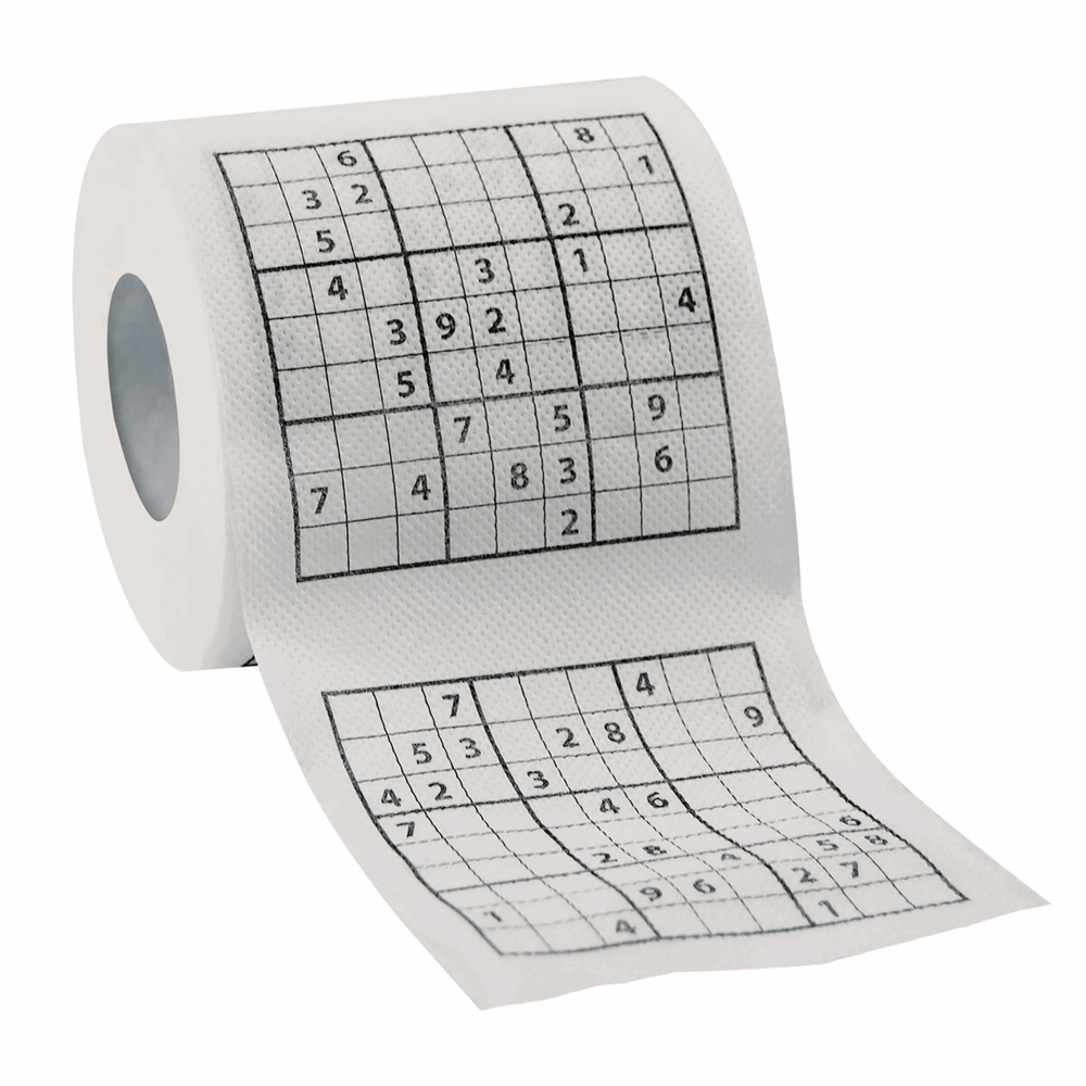 LEGAMI TR0001 DO NOT DISTURB  - SUDOKU TOILET ROLL