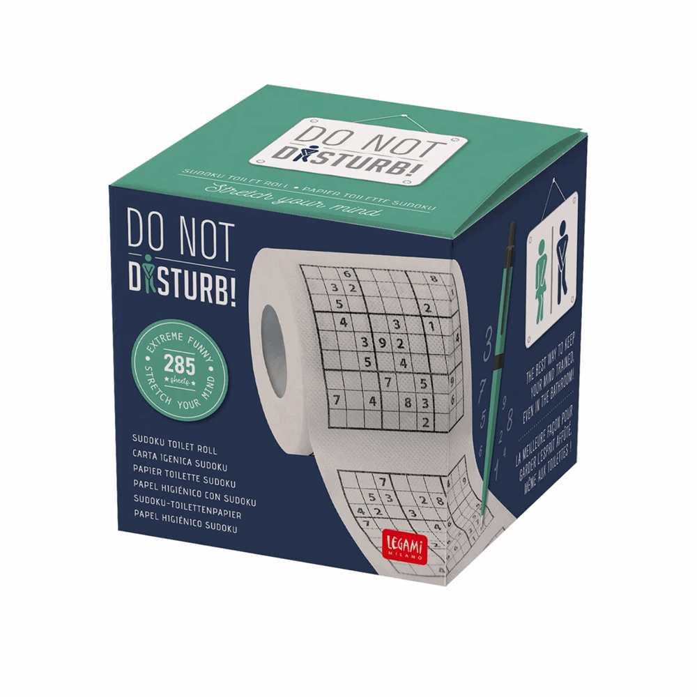 LEGAMI TR0001 DO NOT DISTURB  - SUDOKU TOILET ROLL