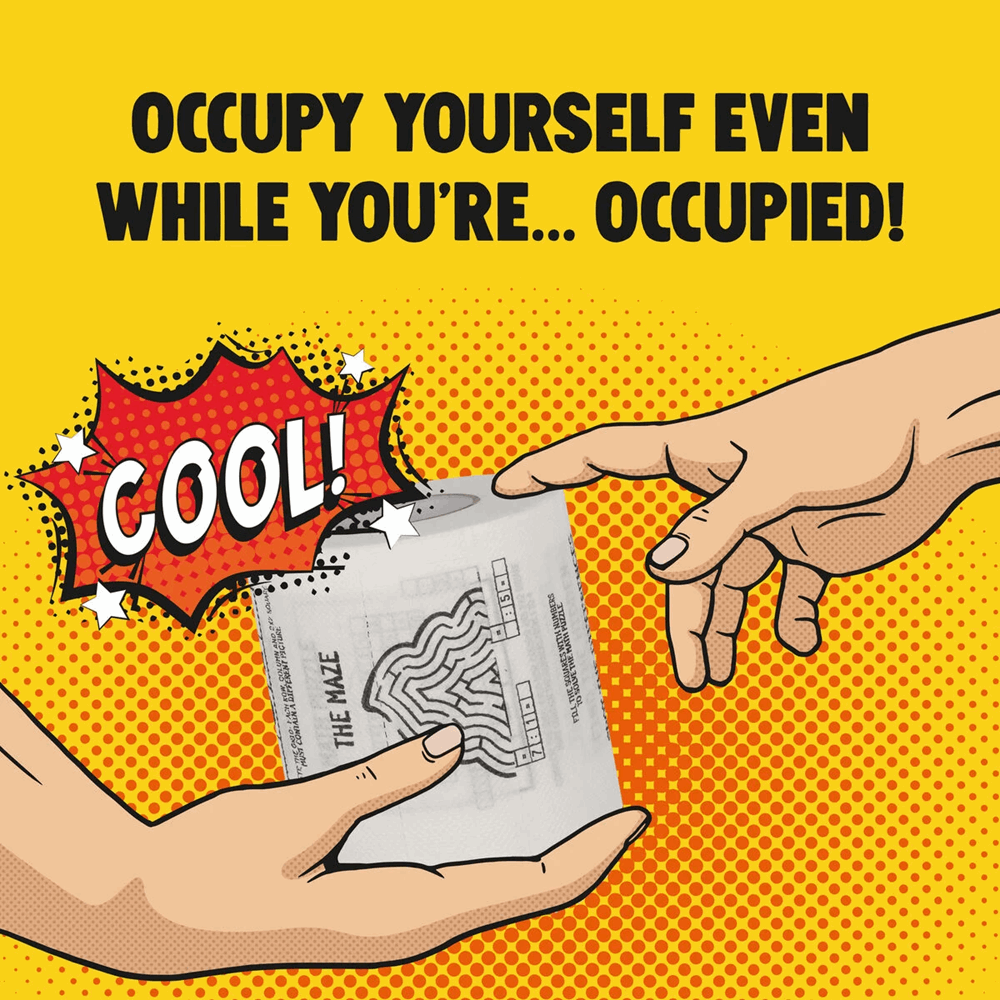 LEGAMI TR0003 DO NOT DISTURB  - PUZZLE TOILET ROLL