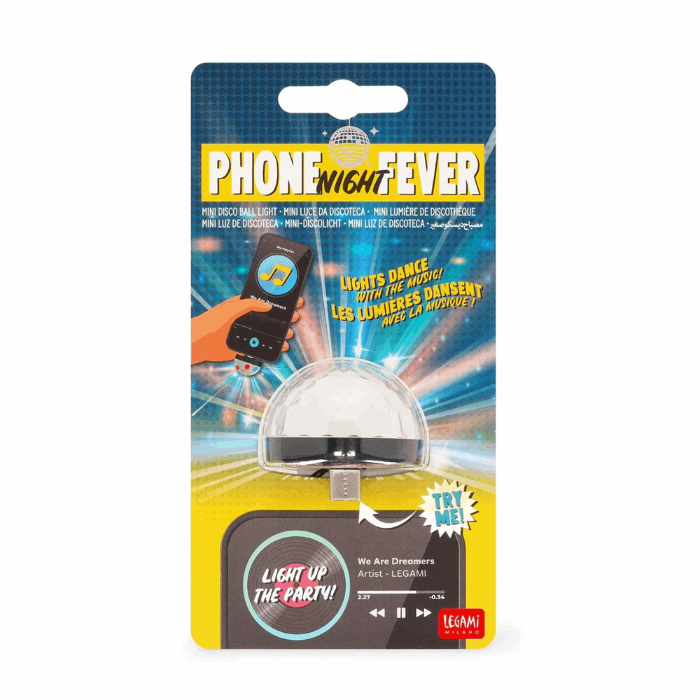 LEGAMI DIB0001 PHONE NIGHT FEVER - MINI DISCO BALL