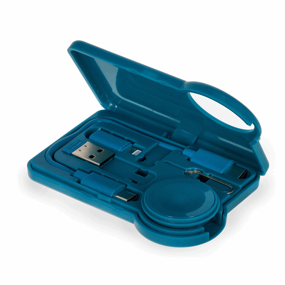 LEGAMI TRAK0001 TRAVEL KIT WITH CABLE AND ADAPTERS - TRAVEL SET WITH CABLE AND ADAP - PETR