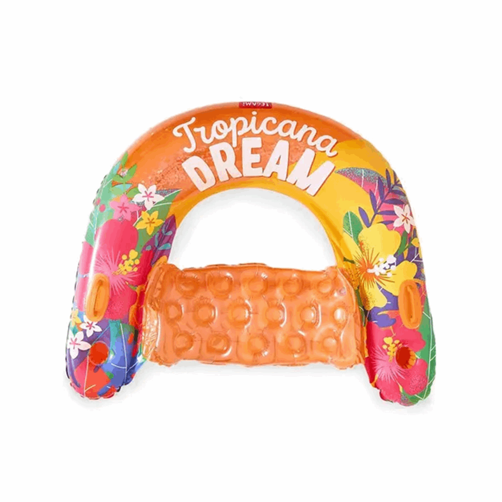 LEGAMI - GOOD VIBES 2026 -  WFT0001 POOL CHAIR - WATER FLOAT - TROPICANA DREAM