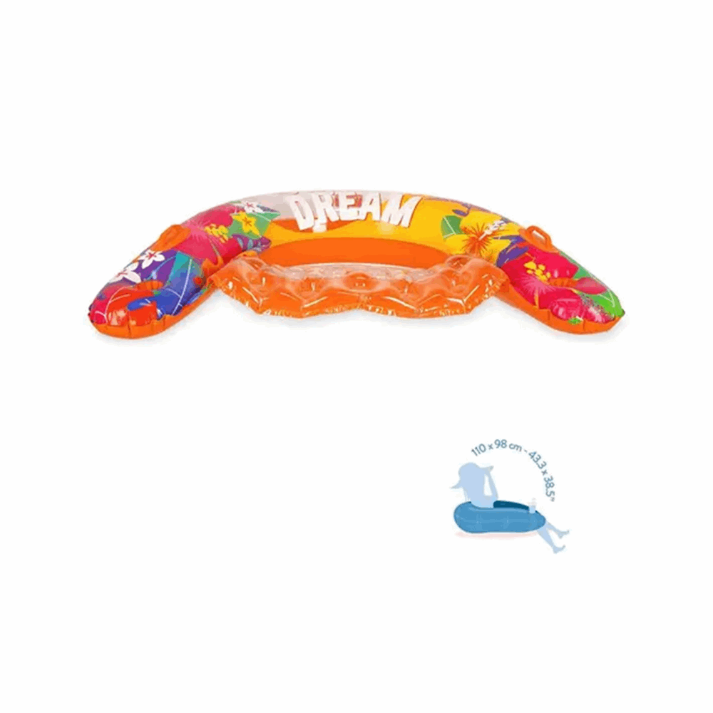 LEGAMI - GOOD VIBES 2026 -  WFT0001 POOL CHAIR - WATER FLOAT - TROPICANA DREAM