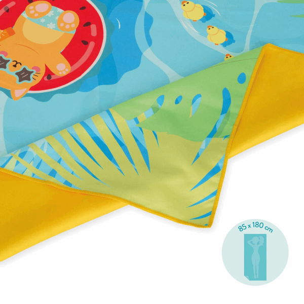 LEGAMI - GOOD VIBES 2026 -  BT0037 BEACH TOWEL - OUT OF OFFICE