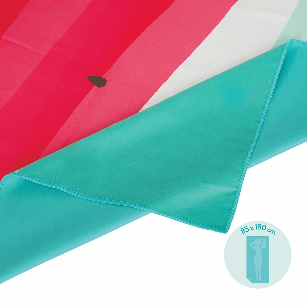 LEGAMI - GOOD VIBES 2026 -  BT0038 BEACH TOWEL - WATERMELON