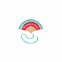 LEGAMI - GOOD VIBES 2026 -  FFAN0002 ?QUE CALOR! - FOLDING FAN - WATERMELON