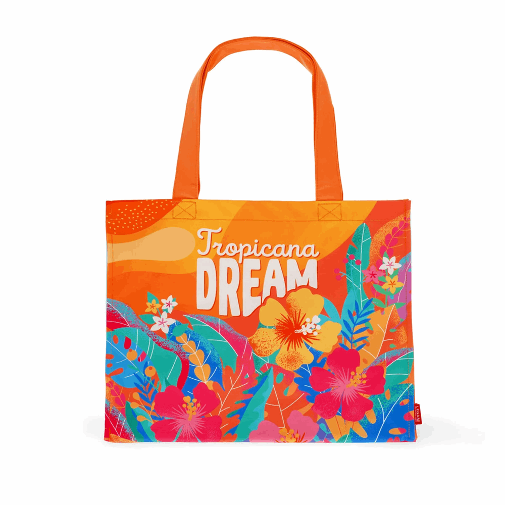 LEGAMI - GOOD VIBES 2026 -  BBAG0009 BEACH BAG - TROPICANA DREAM