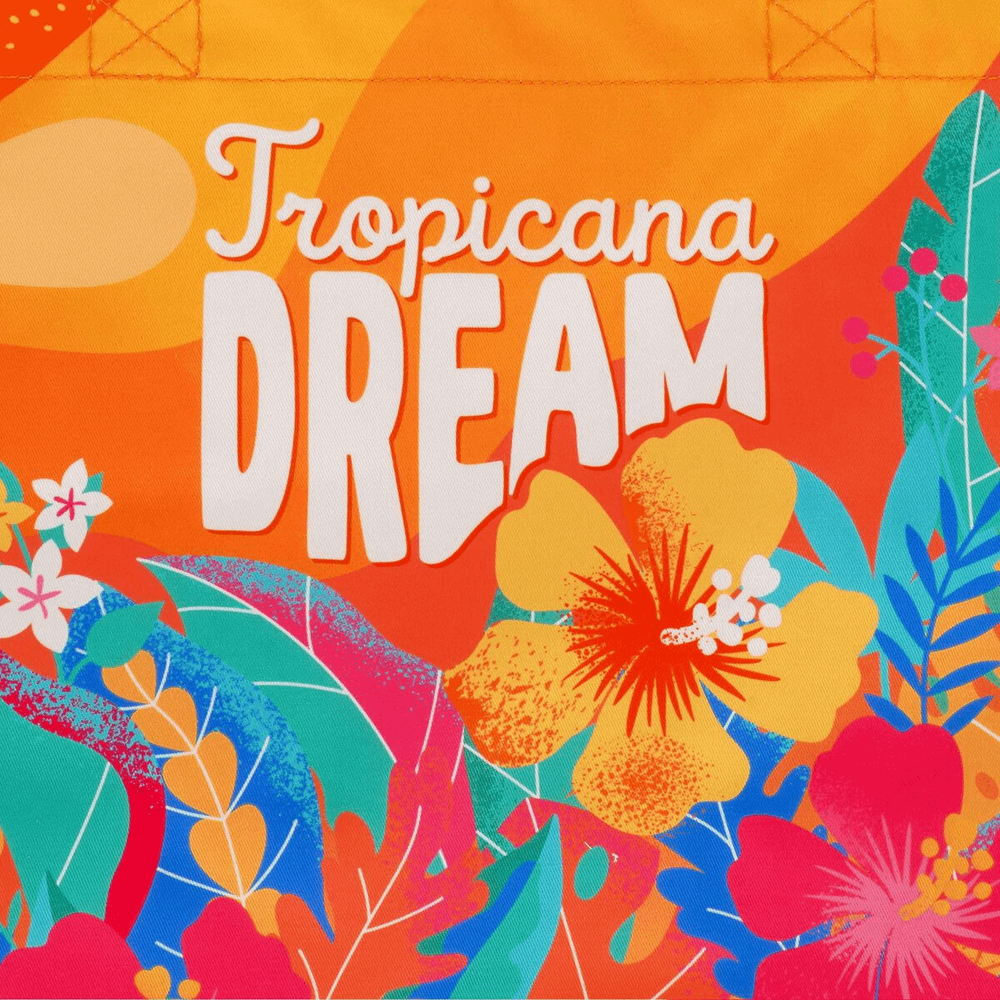 LEGAMI - GOOD VIBES 2026 -  BBAG0009 BEACH BAG - TROPICANA DREAM