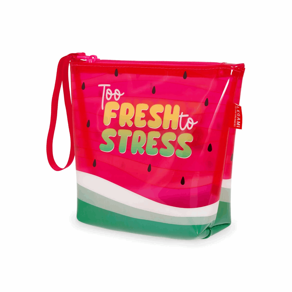 LEGAMI - GOOD VIBES 2026 -  BEAP0012 BEACH POUCH - WATERMELON