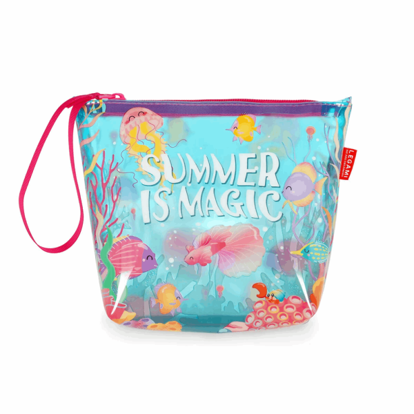LEGAMI - GOOD VIBES 2026 -  BEAP0013 BEACH POUCH - SUMMER IS MAGIC