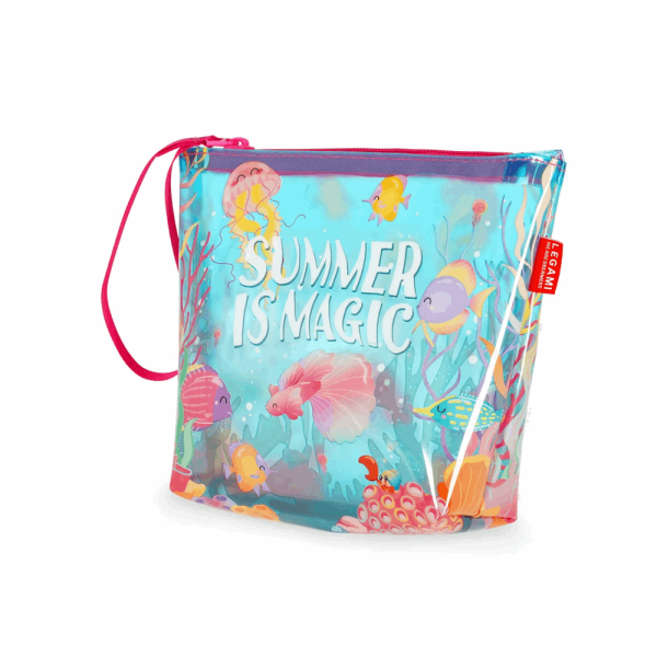 LEGAMI - GOOD VIBES 2026 -  BEAP0013 BEACH POUCH - SUMMER IS MAGIC