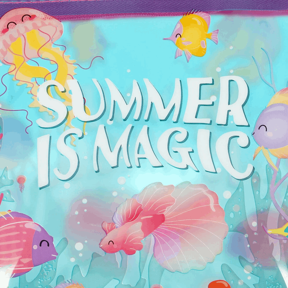 LEGAMI - GOOD VIBES 2026 -  BEAP0013 BEACH POUCH - SUMMER IS MAGIC