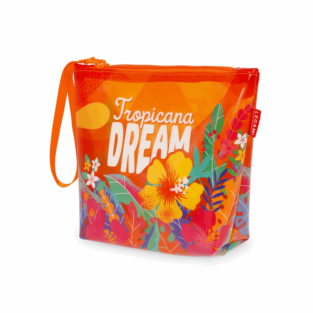 LEGAMI - GOOD VIBES 2026 -  BEAP0014 BEACH POUCH - TROPICANA DREAM