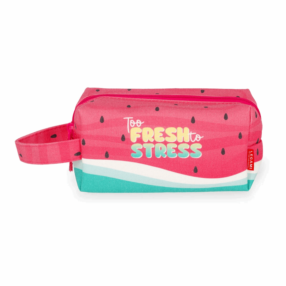 LEGAMI - GOOD VIBES 2026 -  POT0004 THERMAL BEACH POUCH - WATERMELON