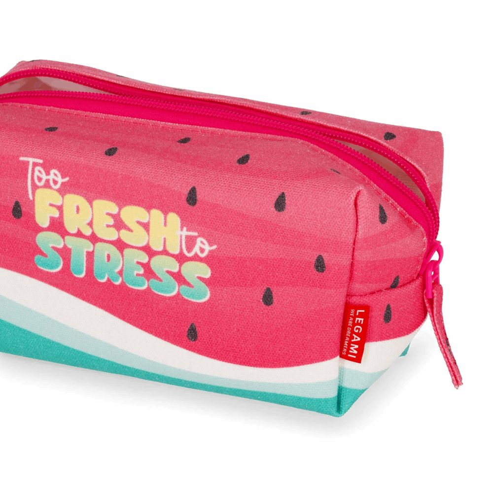 LEGAMI - GOOD VIBES 2026 -  POT0004 THERMAL BEACH POUCH - WATERMELON