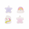 LEGAMI HCL0002 CLIP ME UP! - SET OF 4 MINI HAIR CLIPS - UNICORN