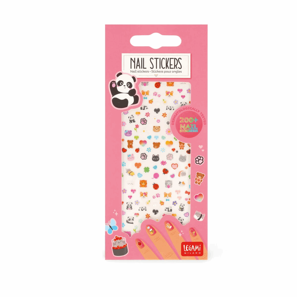 LEGAMI NSK0002 NAIL STICKERS - CUTE ANIMALS