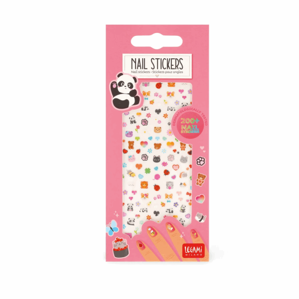 LEGAMI NSK0002 NAIL STICKERS - CUTE ANIMALS