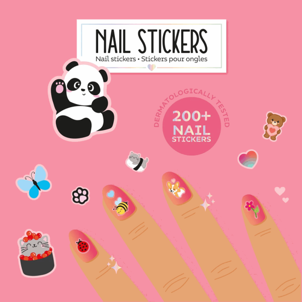 LEGAMI NSK0002 NAIL STICKERS - CUTE ANIMALS
