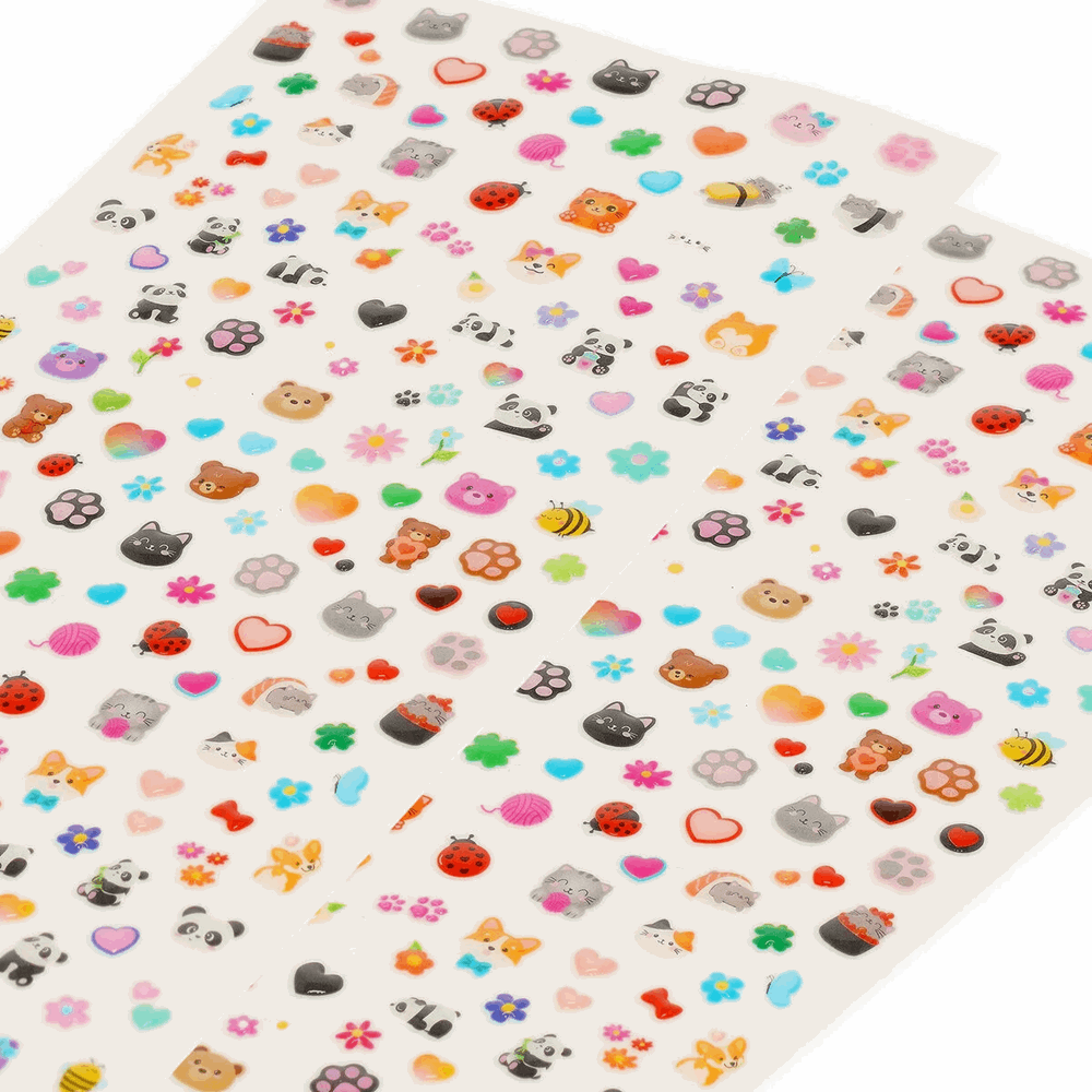 LEGAMI NSK0002 NAIL STICKERS - CUTE ANIMALS