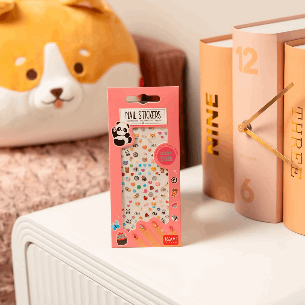 LEGAMI NSK0002 NAIL STICKERS - CUTE ANIMALS