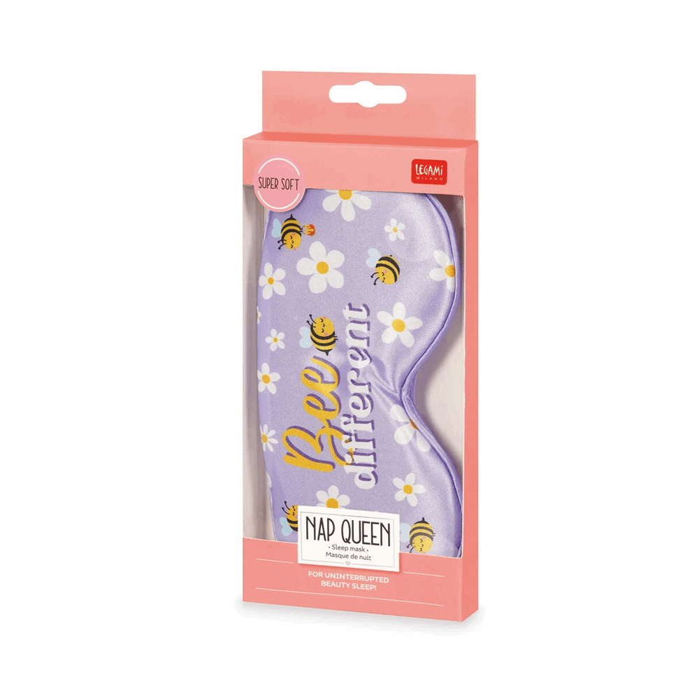 LEGAMI SEM0007 NAP QUEEN - SLEEP MASK - BEE