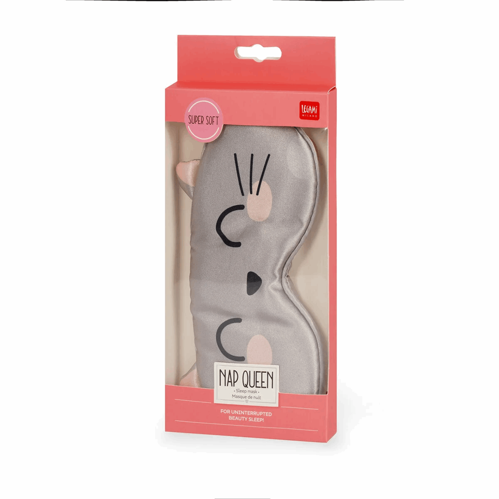 LEGAMI SEM0008 NAP QUEEN - SLEEP MASK - KITTY