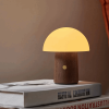 GINGKO  Alice Mushroom Lamp Mini Natural Walnut Wood G022WT2