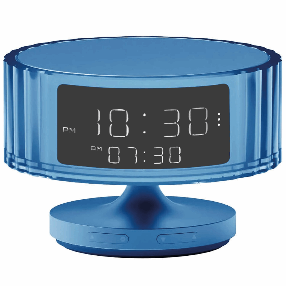 STYLISTIC SH21WB CLOCK WAVES BLUE