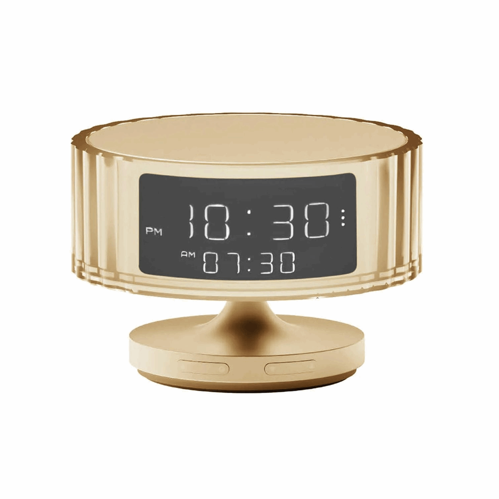 STYLISTIC SH21WD CLOCK WAVES SOFT GOLD