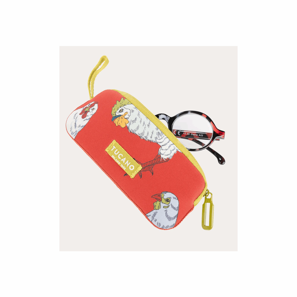 TUCANO BSCZHGP-PSC-GLN-O SCHIZZO HOR. GLAS. POUCH CHICKEN ORANGE